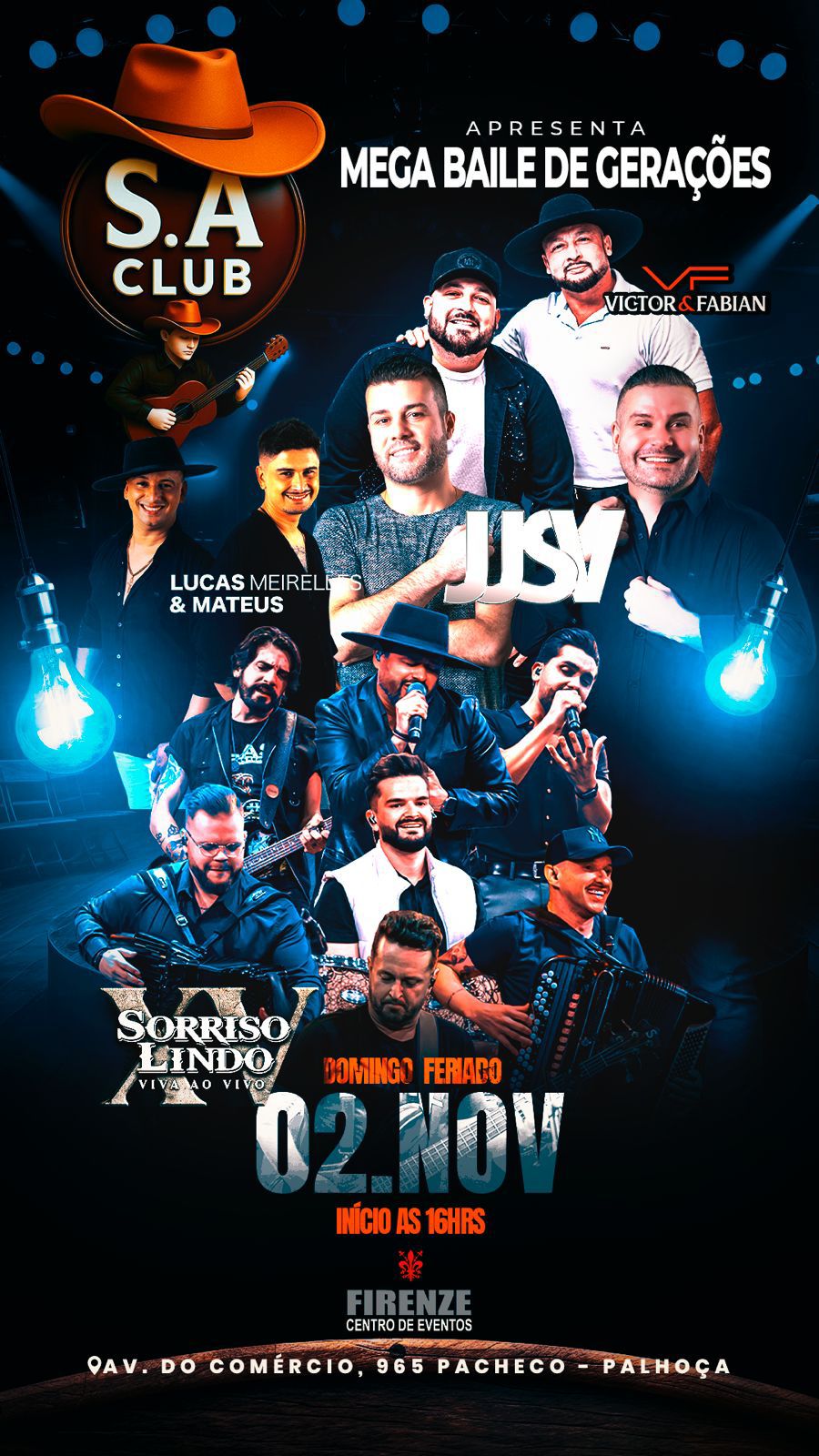 S.A. CLUB - MEGA BAILE DE GERAÇÕES