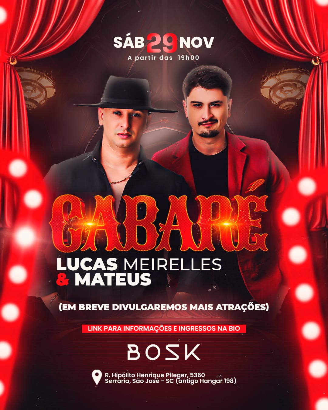 4 CABARE LUCAS MEIRELLES E MATEUS